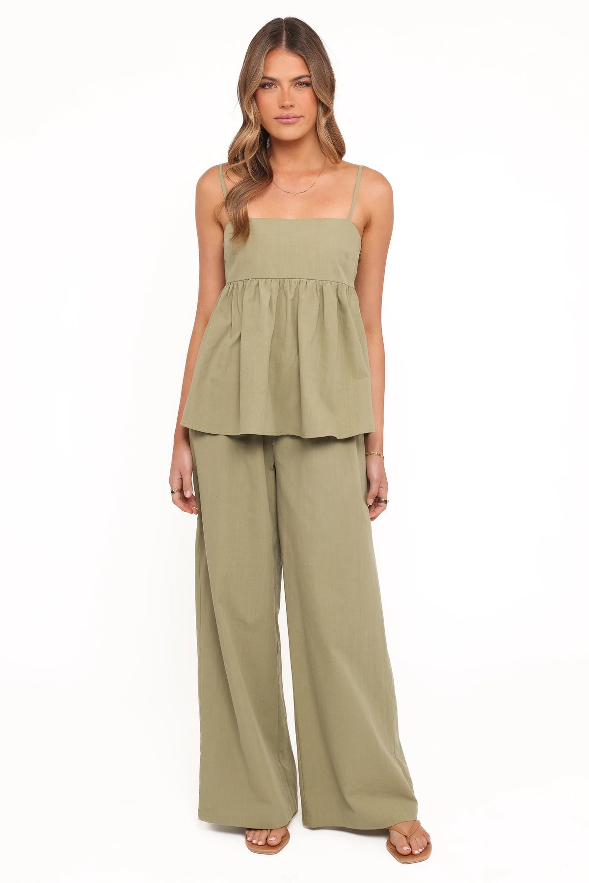 Jessica Pant Set Olive