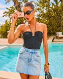 Play Date Denim Mini Skirt
