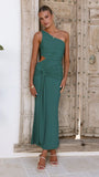 Kourt Maxi Dress Forest Green