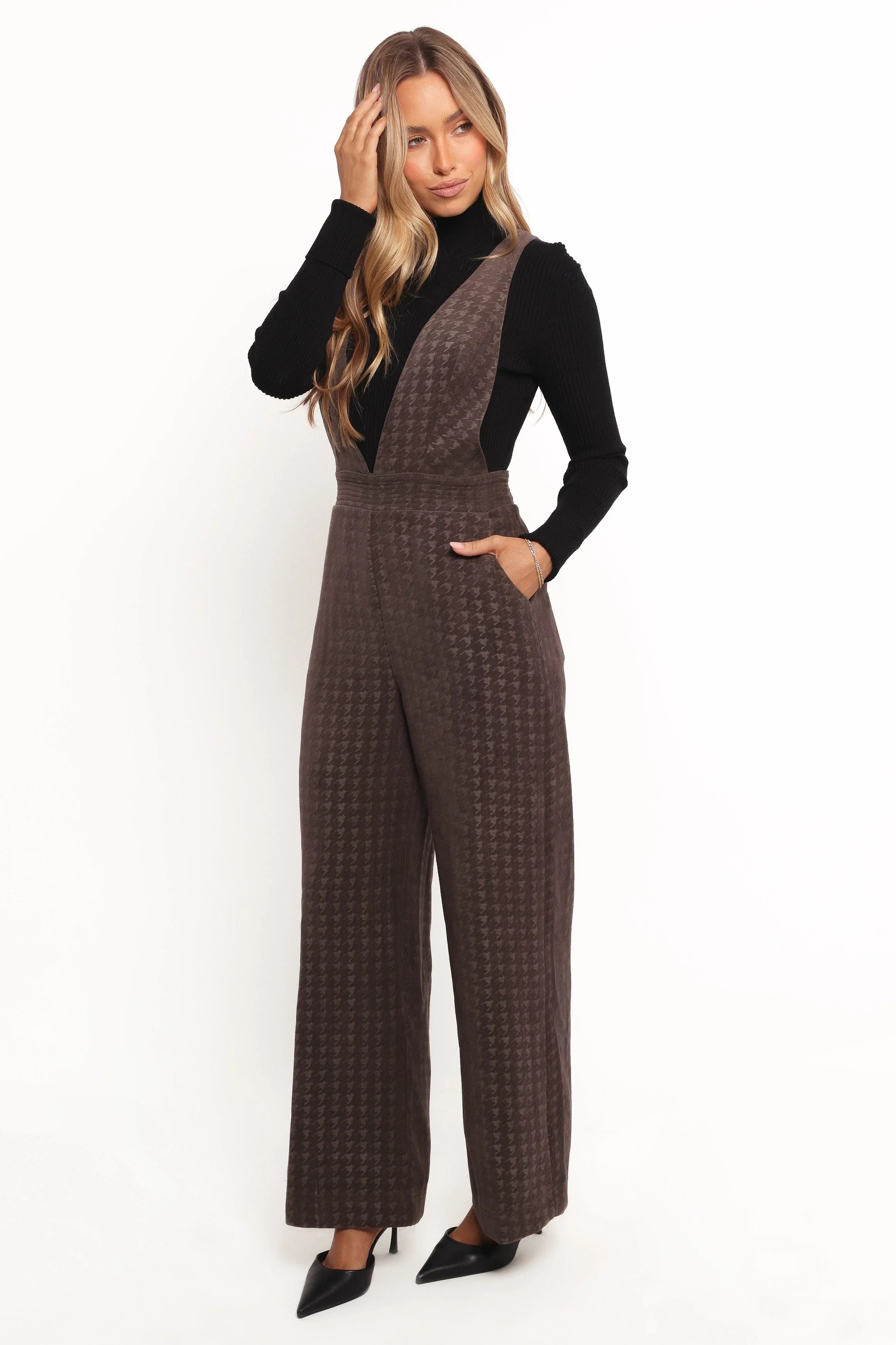 Yvettie Jumpsuit Brown