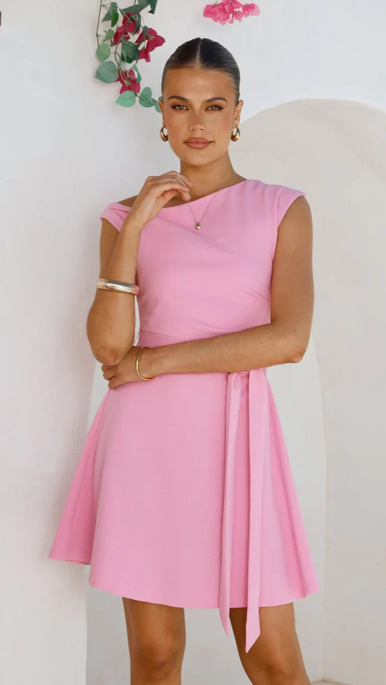 Gem Mini Dress Pink