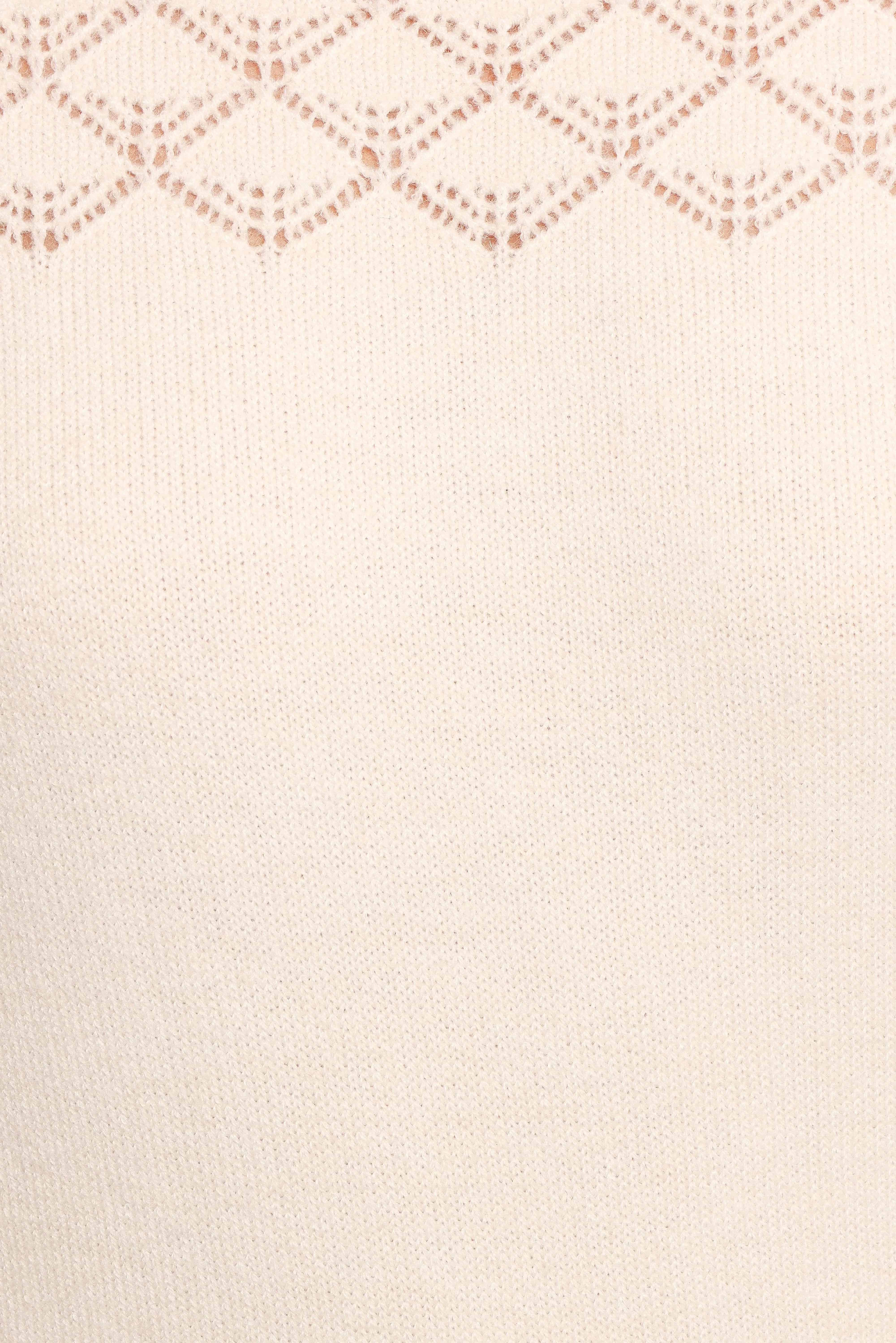 Roseanne Knit Sweater Cream