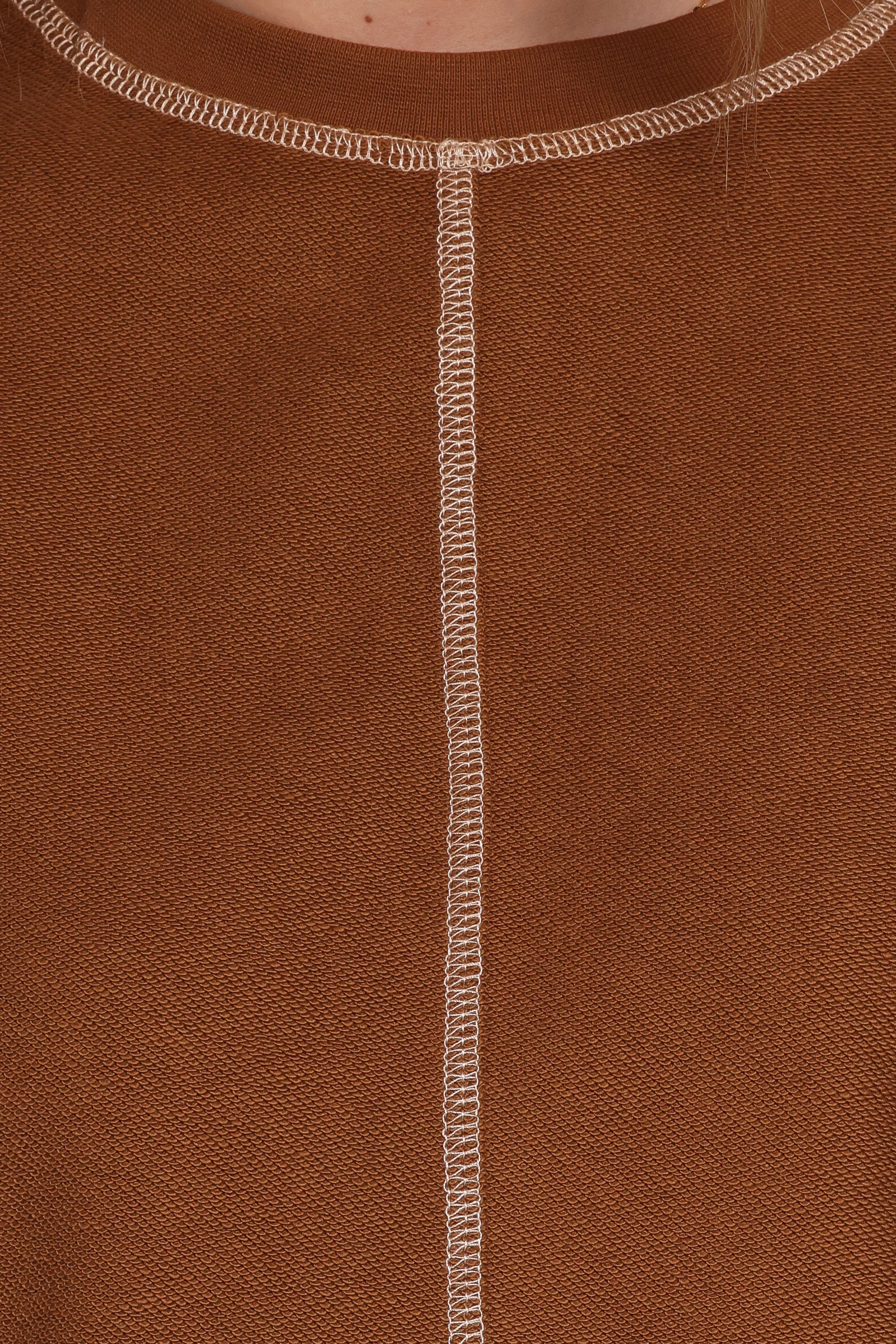 Melody Knit Short Set Chocolate
