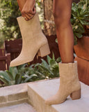 Wrenley Suede Ankle Booties