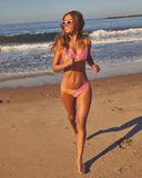Perrine Colorblock Bikini Top
