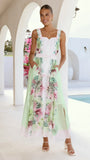 Kira Maxi Skirt Sorbet Symphony