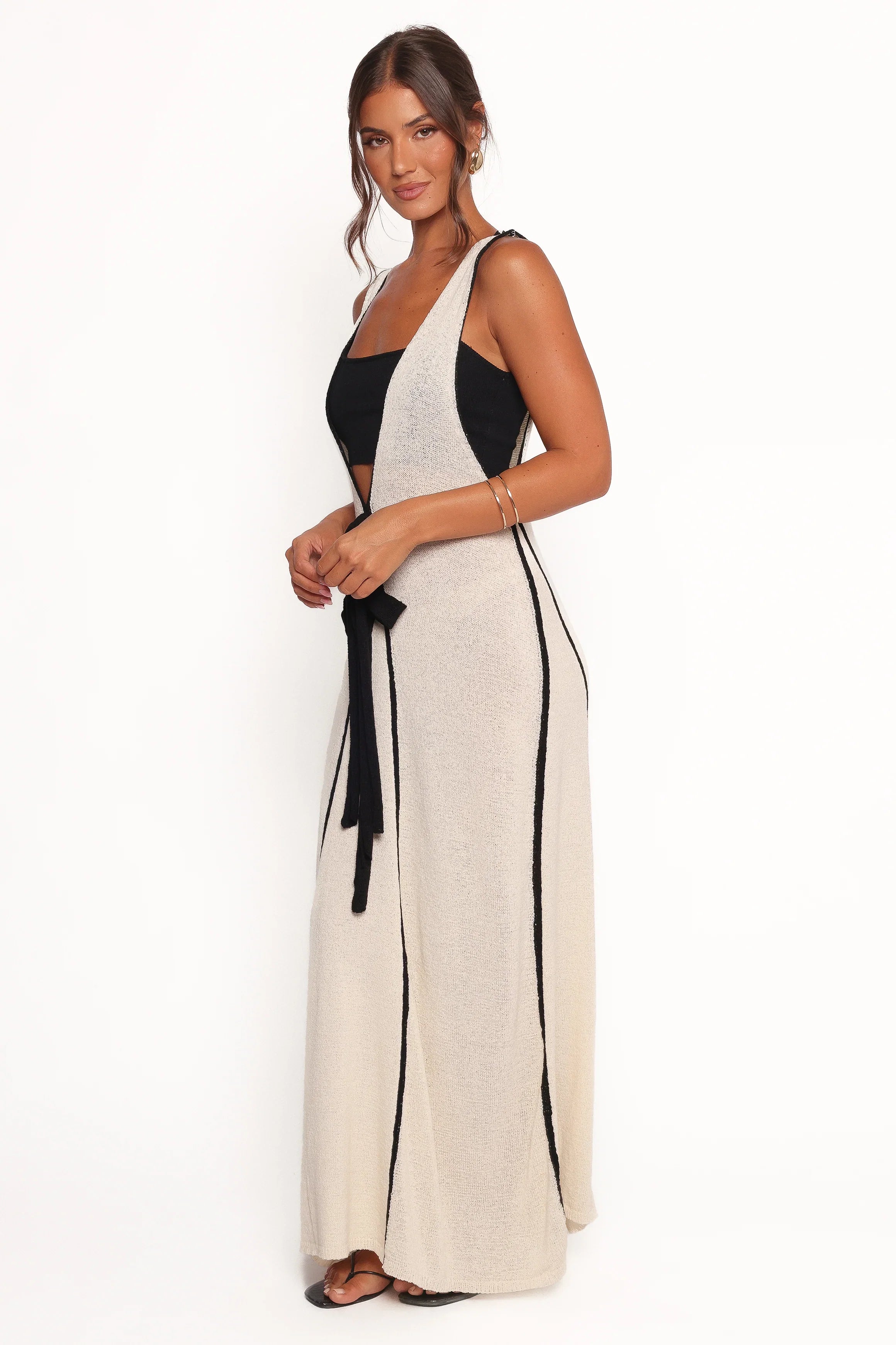 Draco Midi Dress Cream