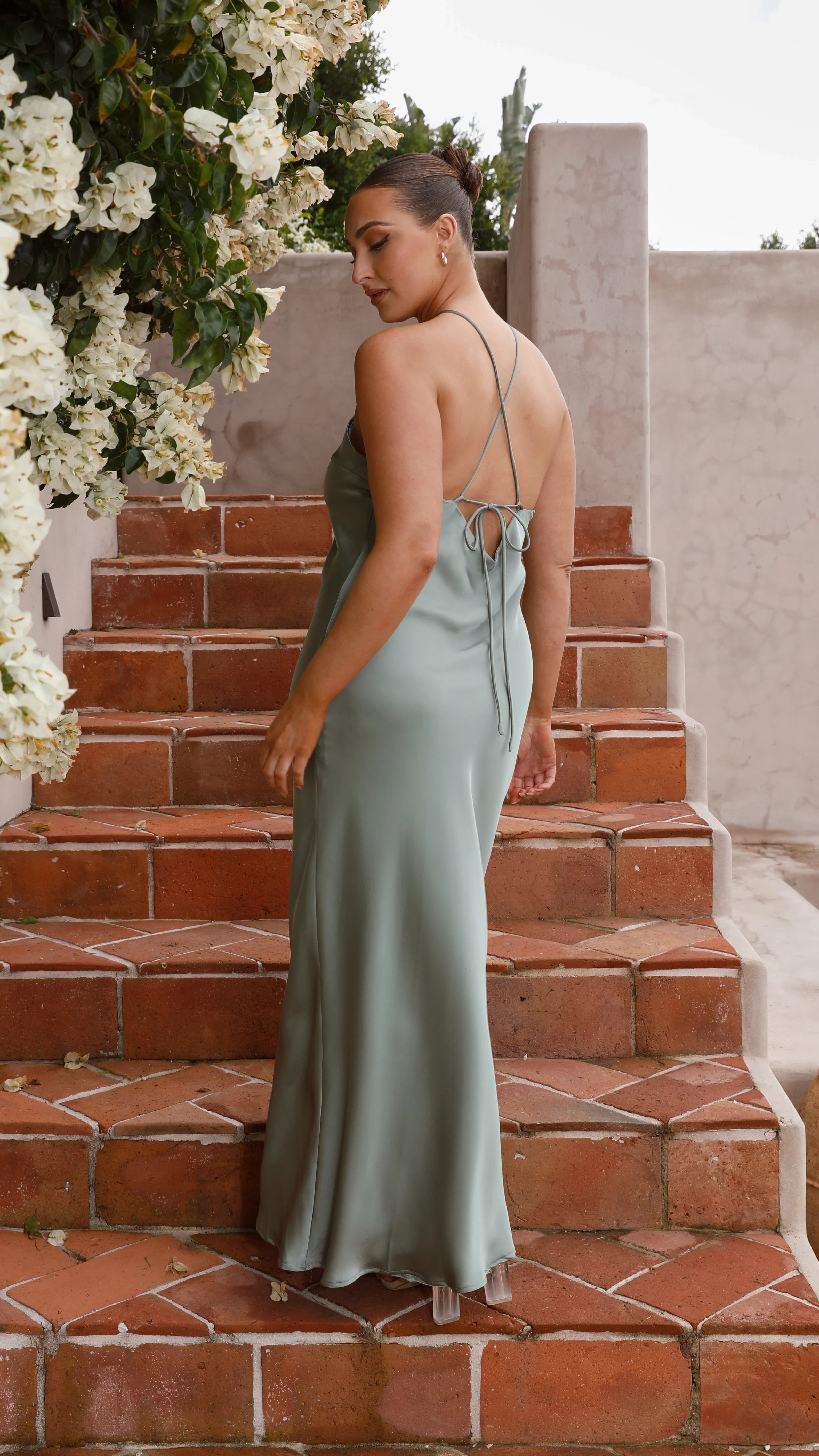 Chiara Maxi Dress Green