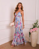 Sugarplum Sun Floral Maxi Dress