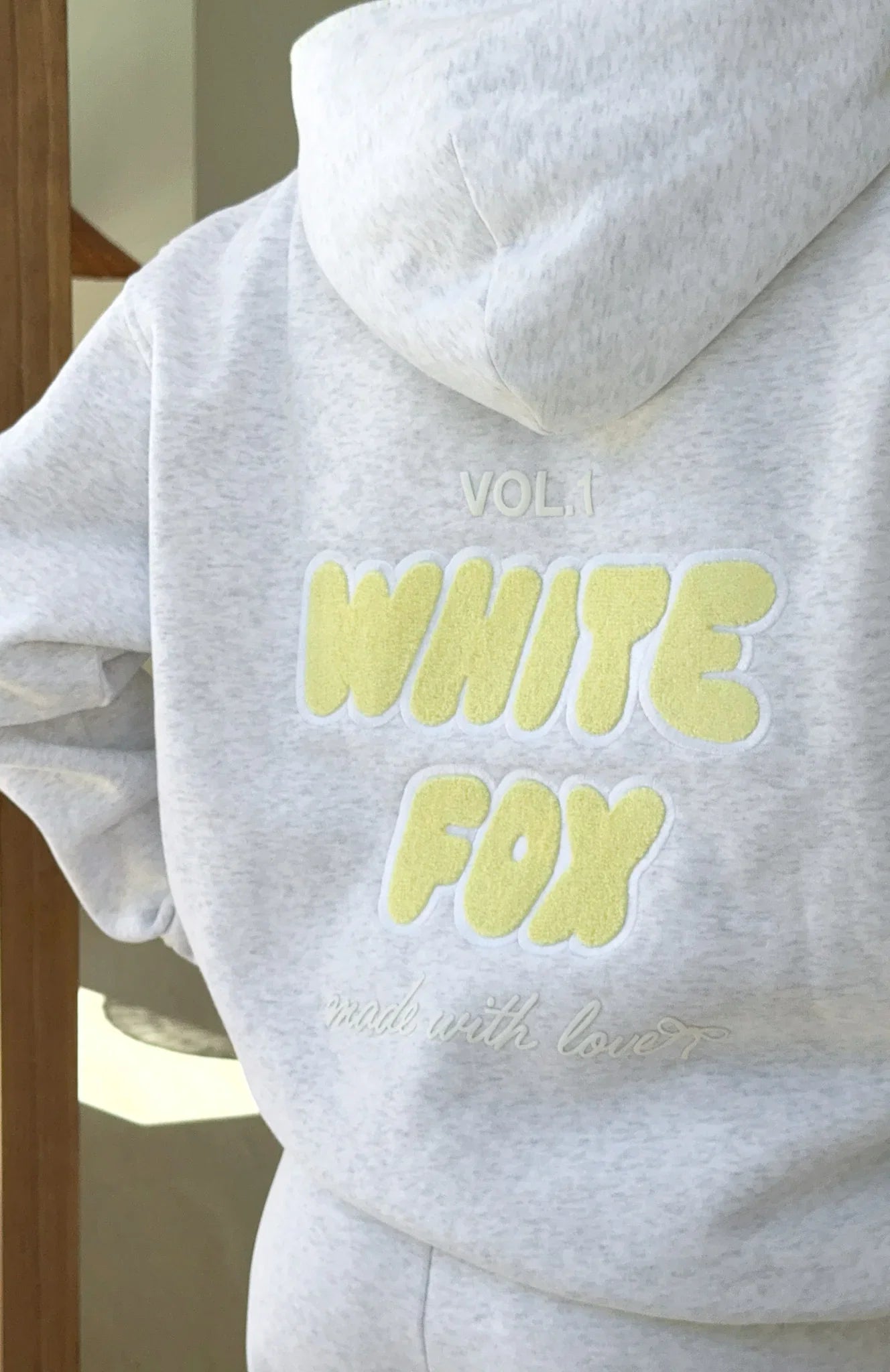 Vol 1 Oversized Hoodie Grey Marle