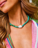 Brinlie Beaded Baroque Pearl Necklace