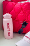 Staying Hydrated Drink Bottle 1L Pink Red