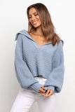 Declan Knit Sweater Blue