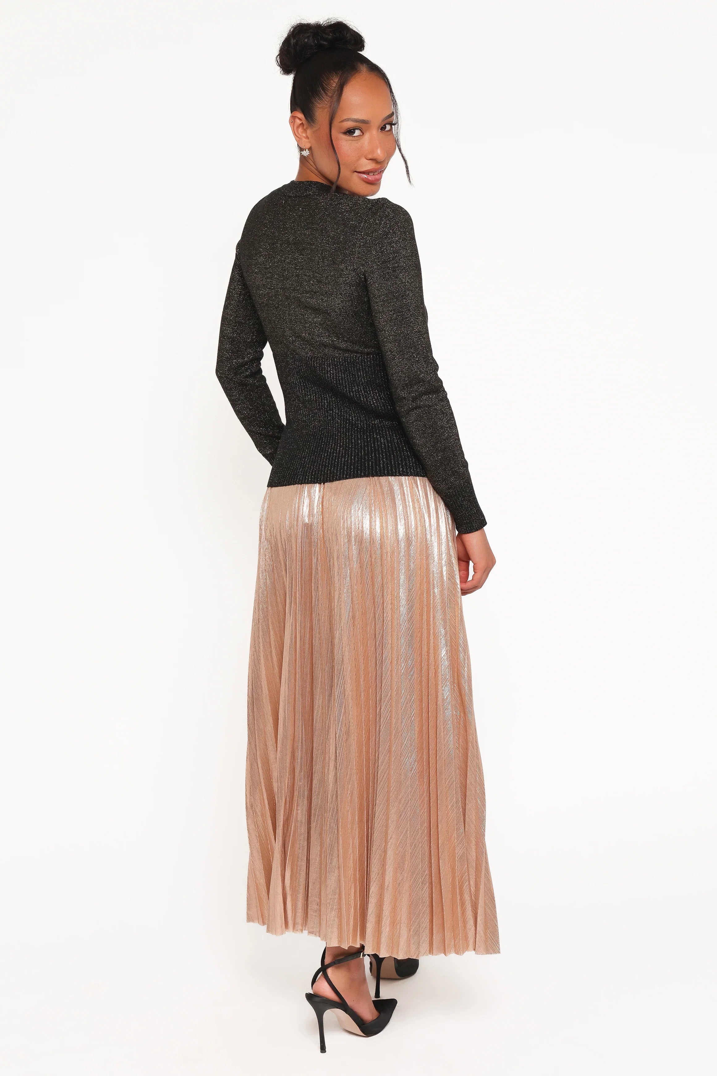Bethy Maxi Skirt Gold