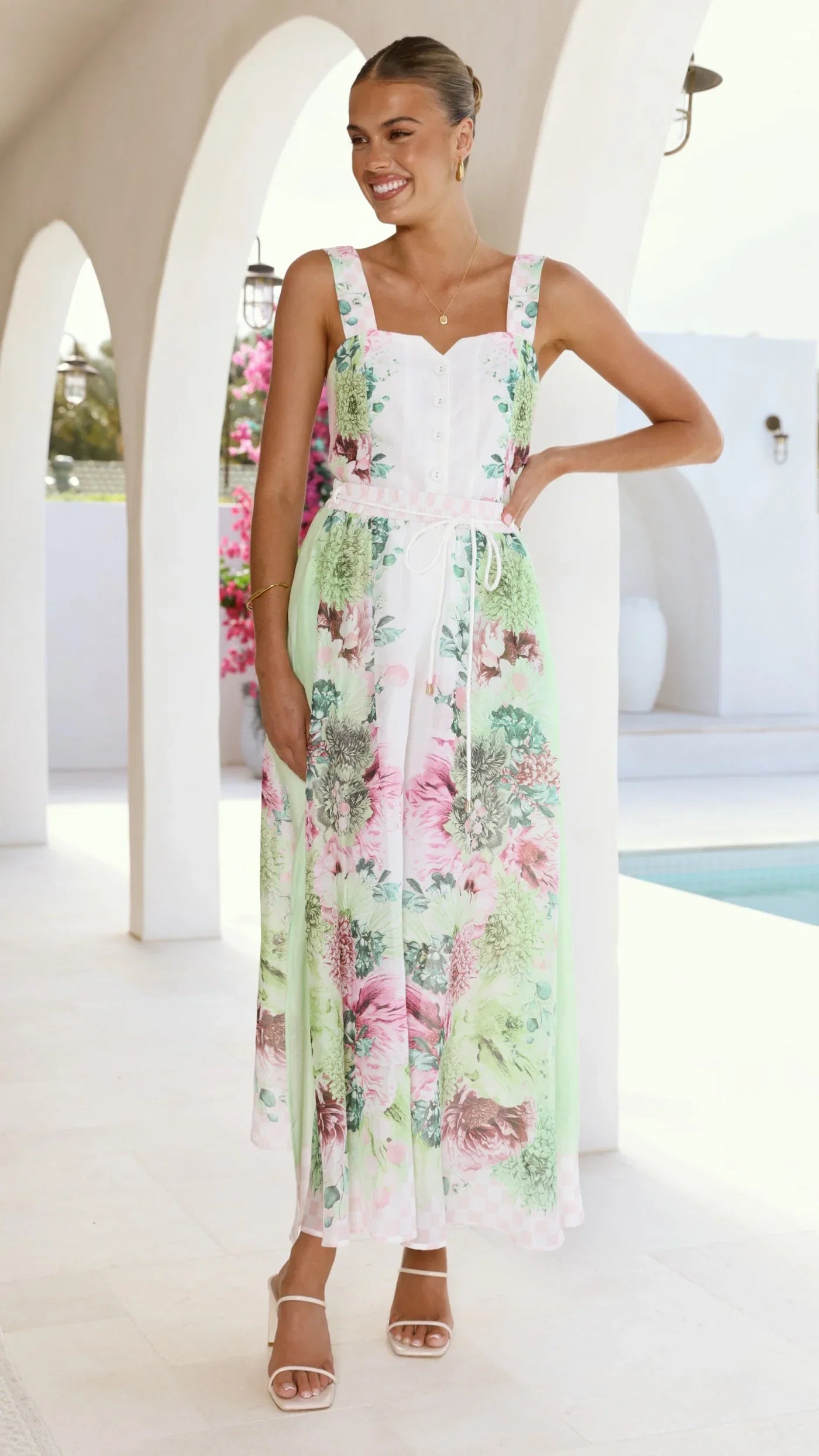 Kira Maxi Skirt Sorbet Symphony