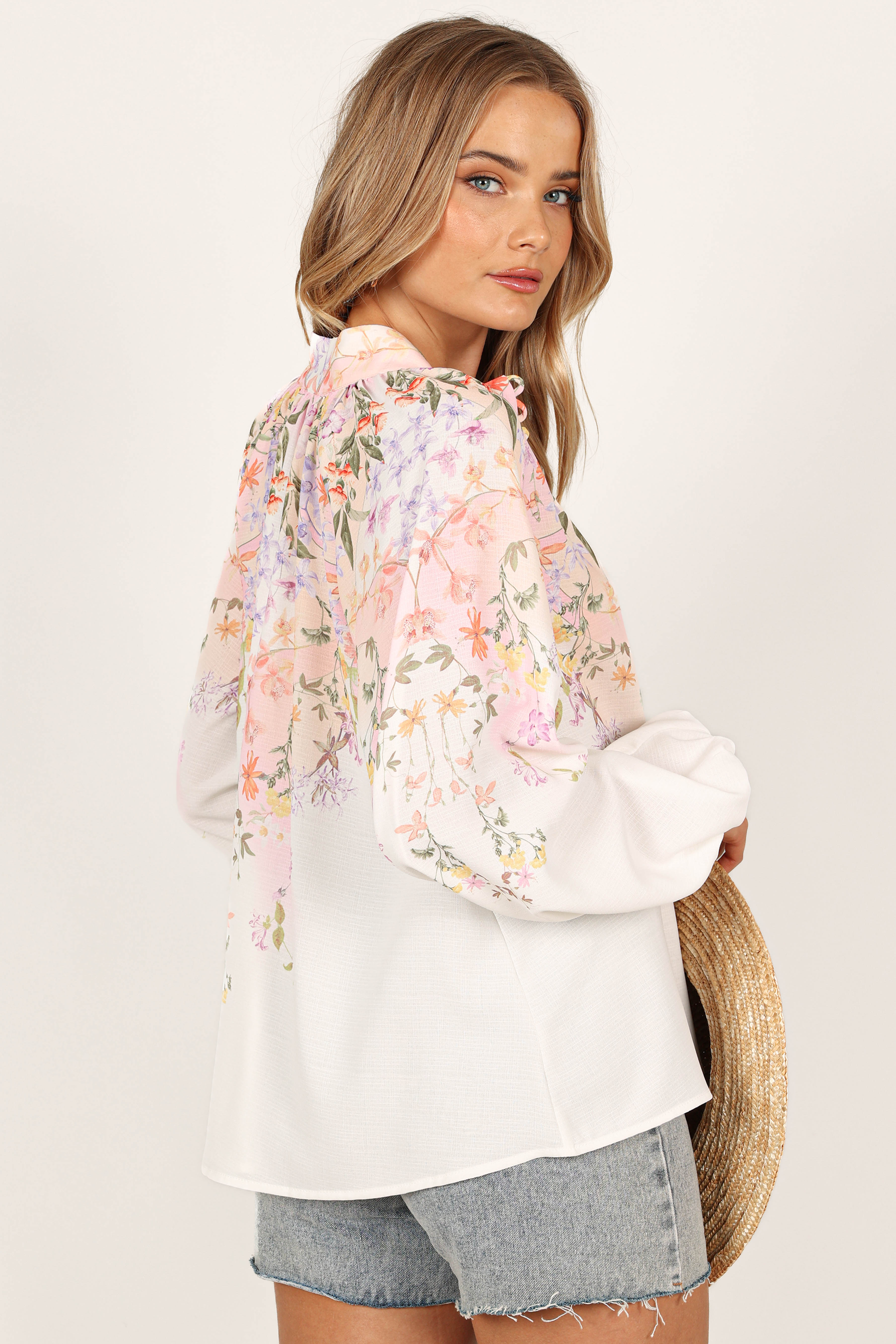 Tiarna Shirt White Floral