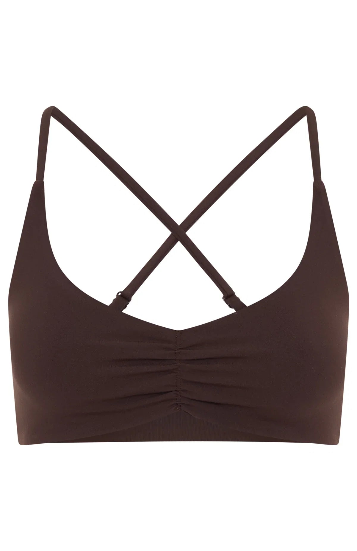 Fusion Sports Bra Dark Chocolate