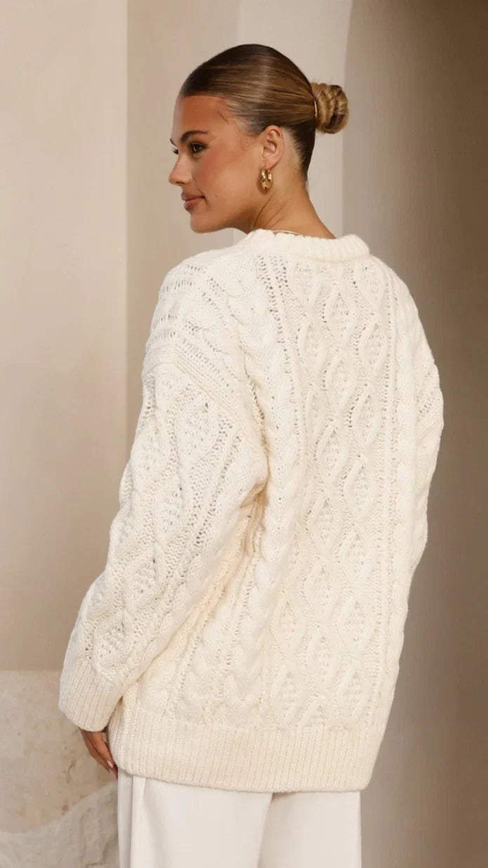 Valentina Knit Sweater Cream