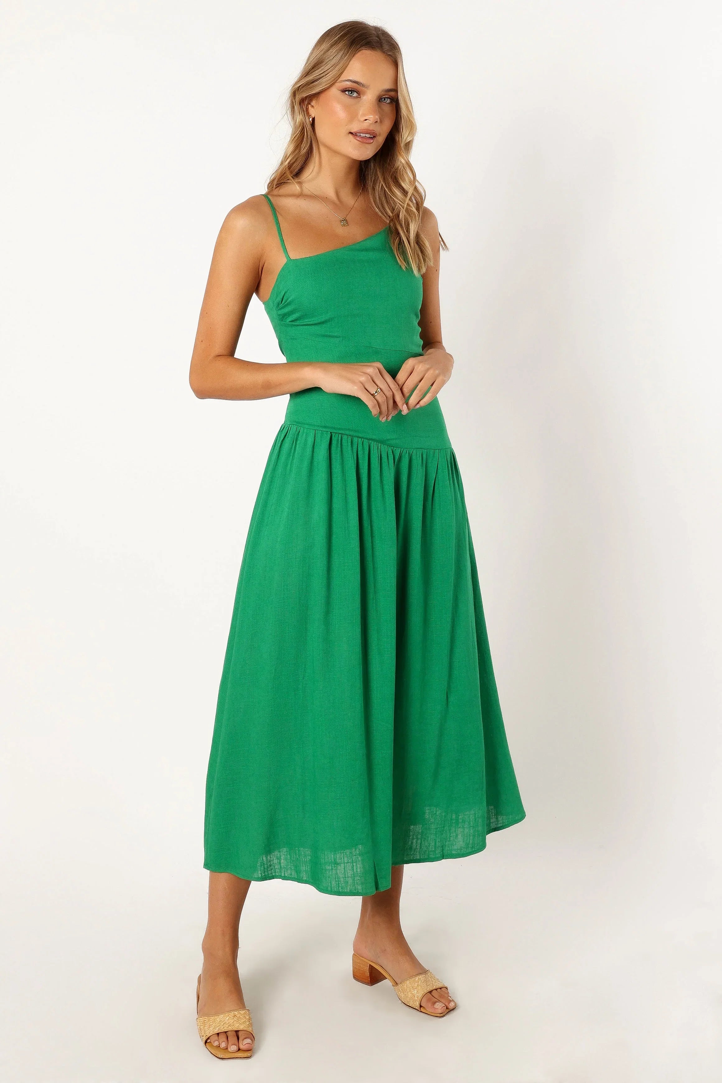 Shiloh Midi Dress Green