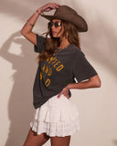 Wanted And Wild Graphic Short Sleeve Graphic Tee