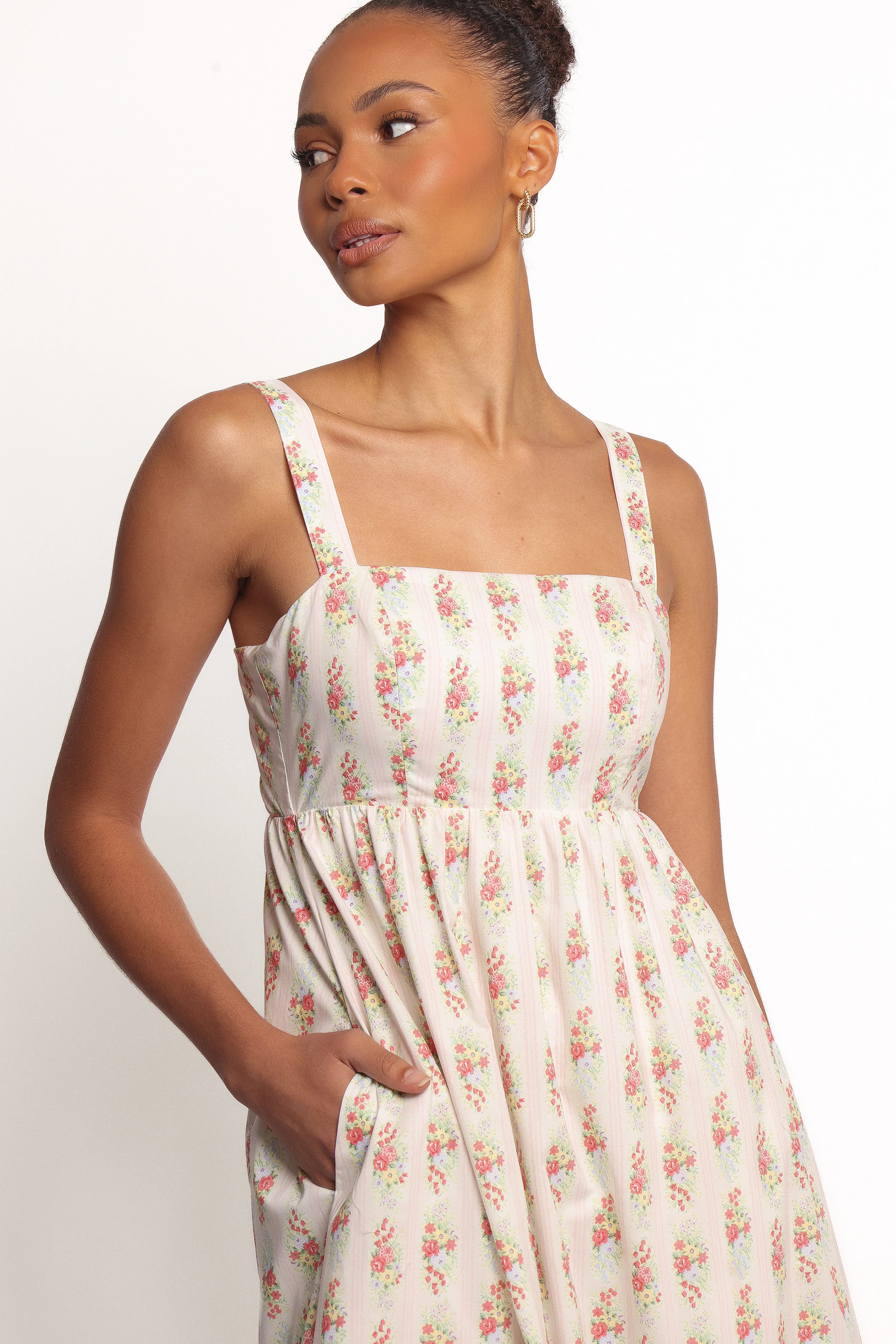 Gabriela Maxi Dress Off White