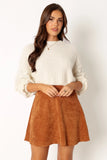 Tammy Cord Skirt Gucci