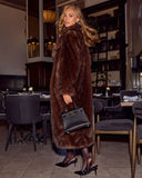 Zeleia Long Faux Fur Coat