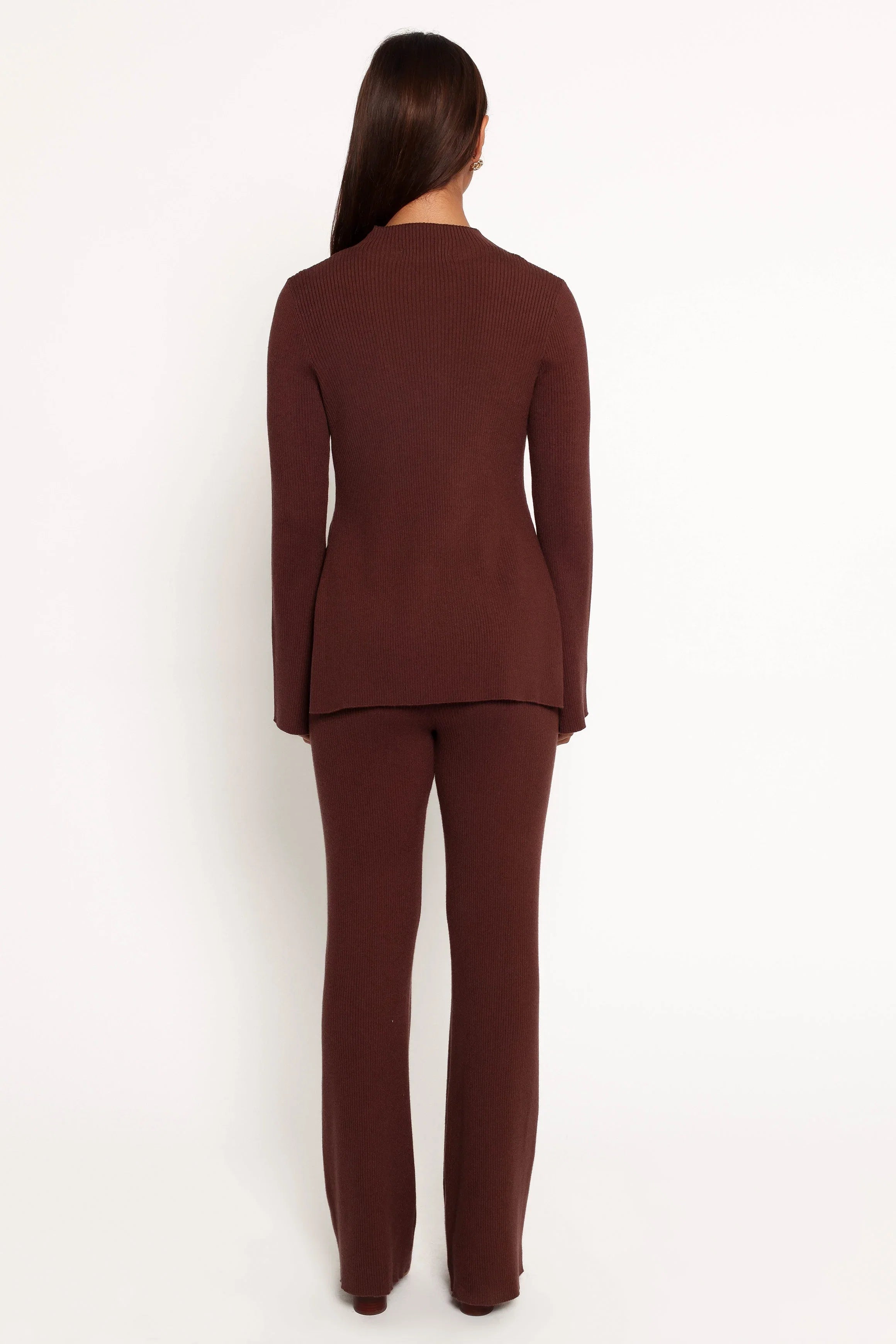 Adrienne Knit Pant Chocolate