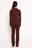 Adrienne Knit Pant Chocolate