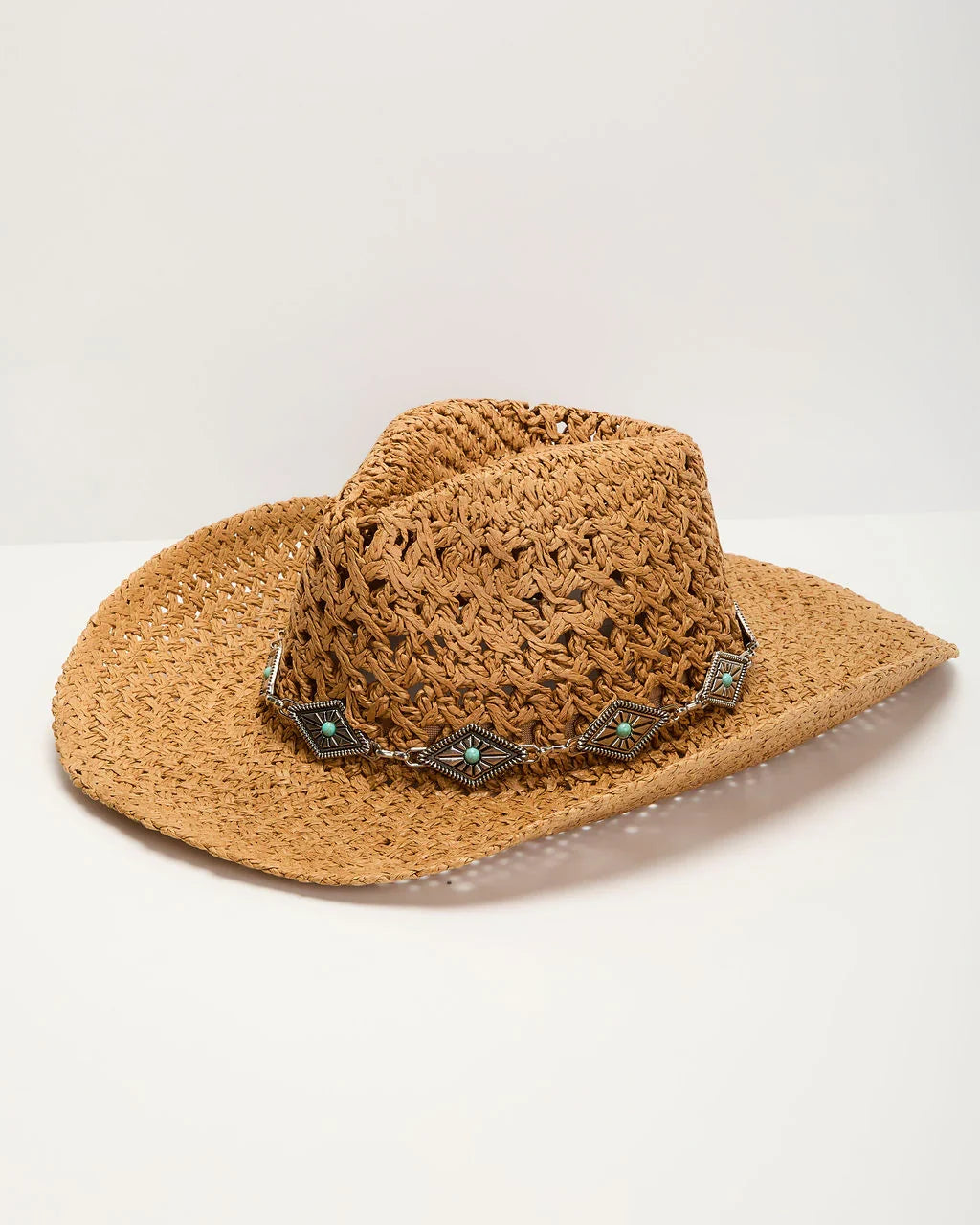 Main Stage Straw Western Hat