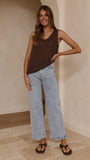 Vinnie Straight Leg Jeans Light Blue