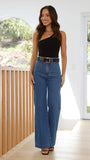 Rollas Sailor Jean Long Ashley Blue