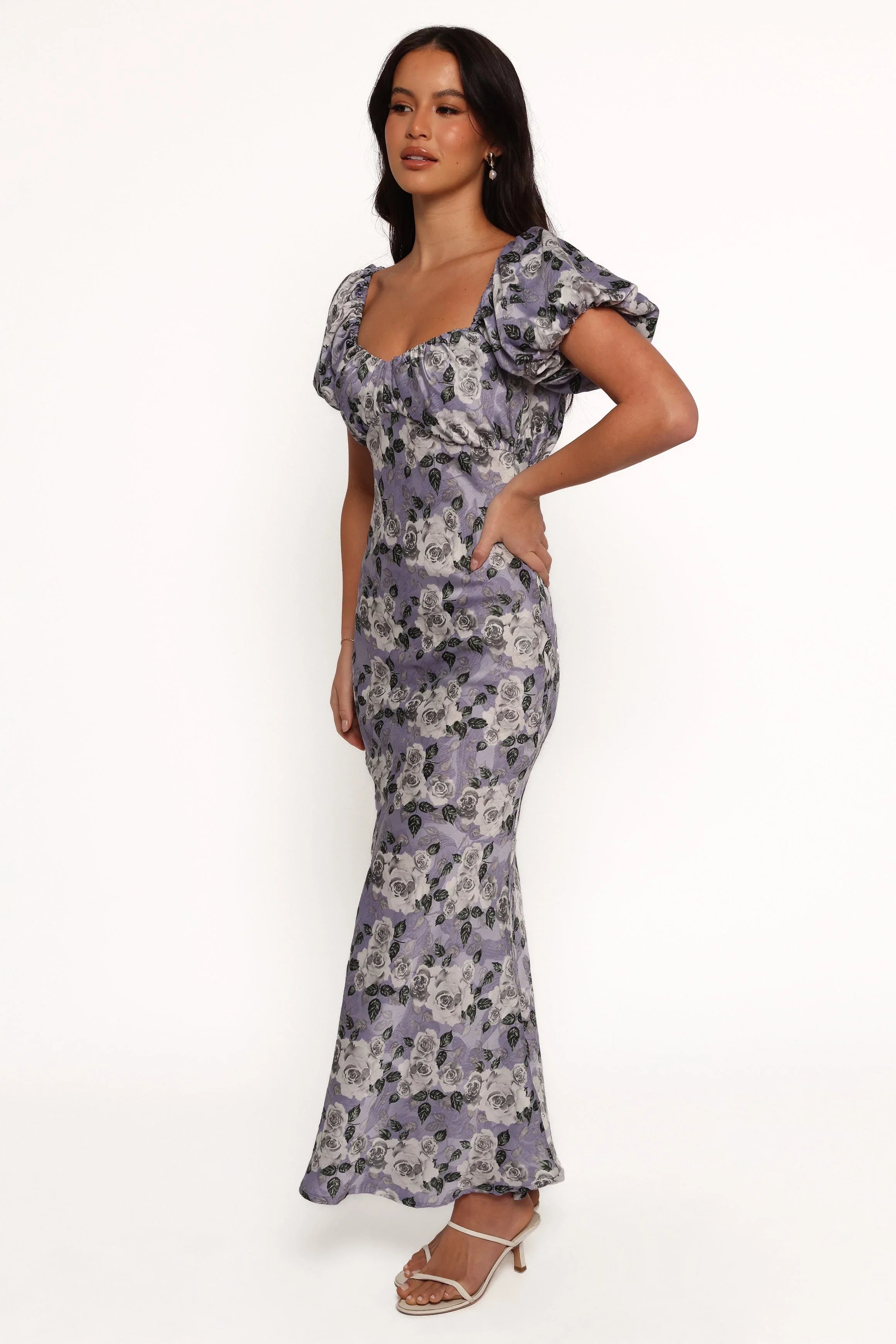 Marjorie Midi Dress Lavender