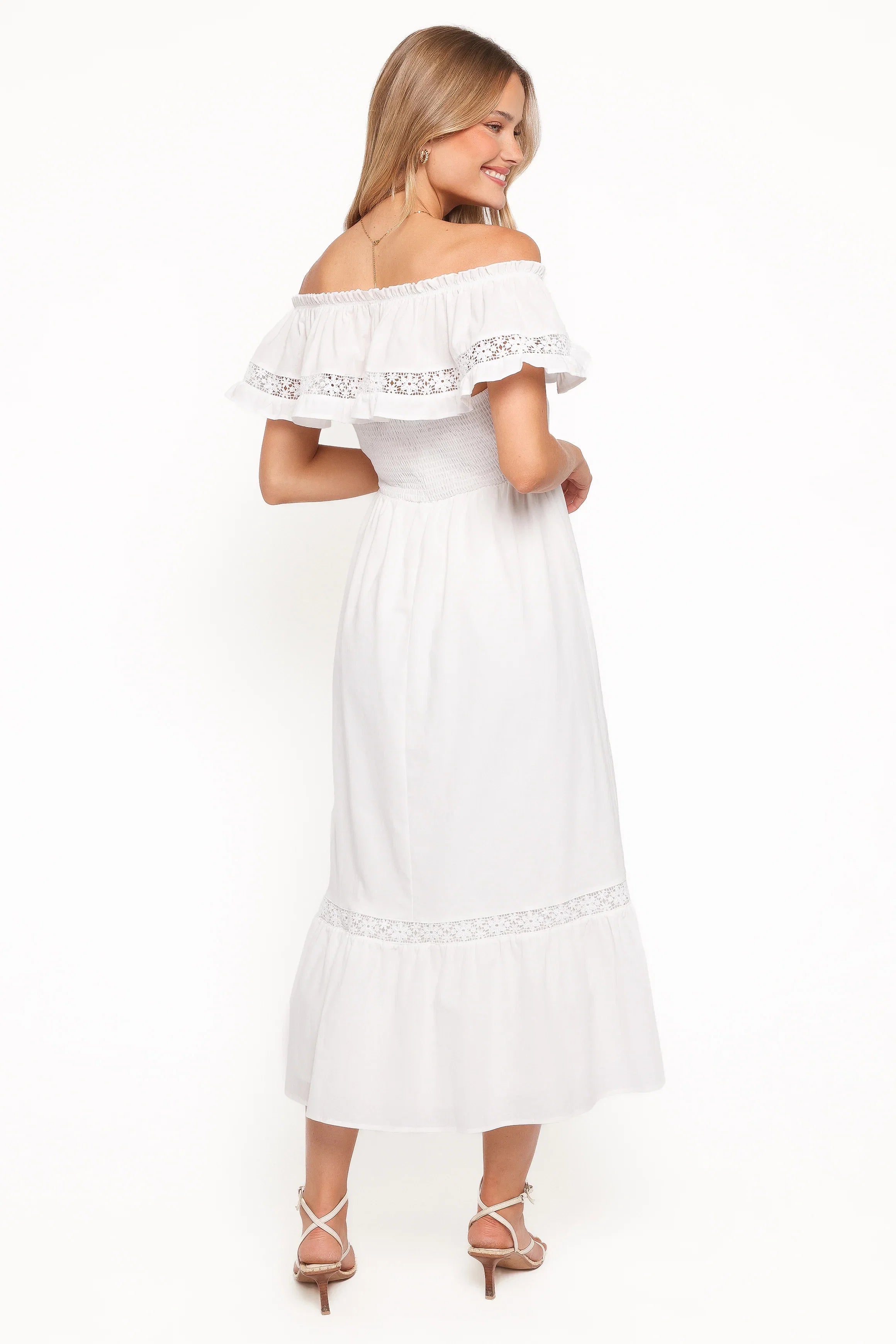 Janelle Dress White