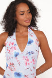 Lavie Maxi Dress Blue Floral