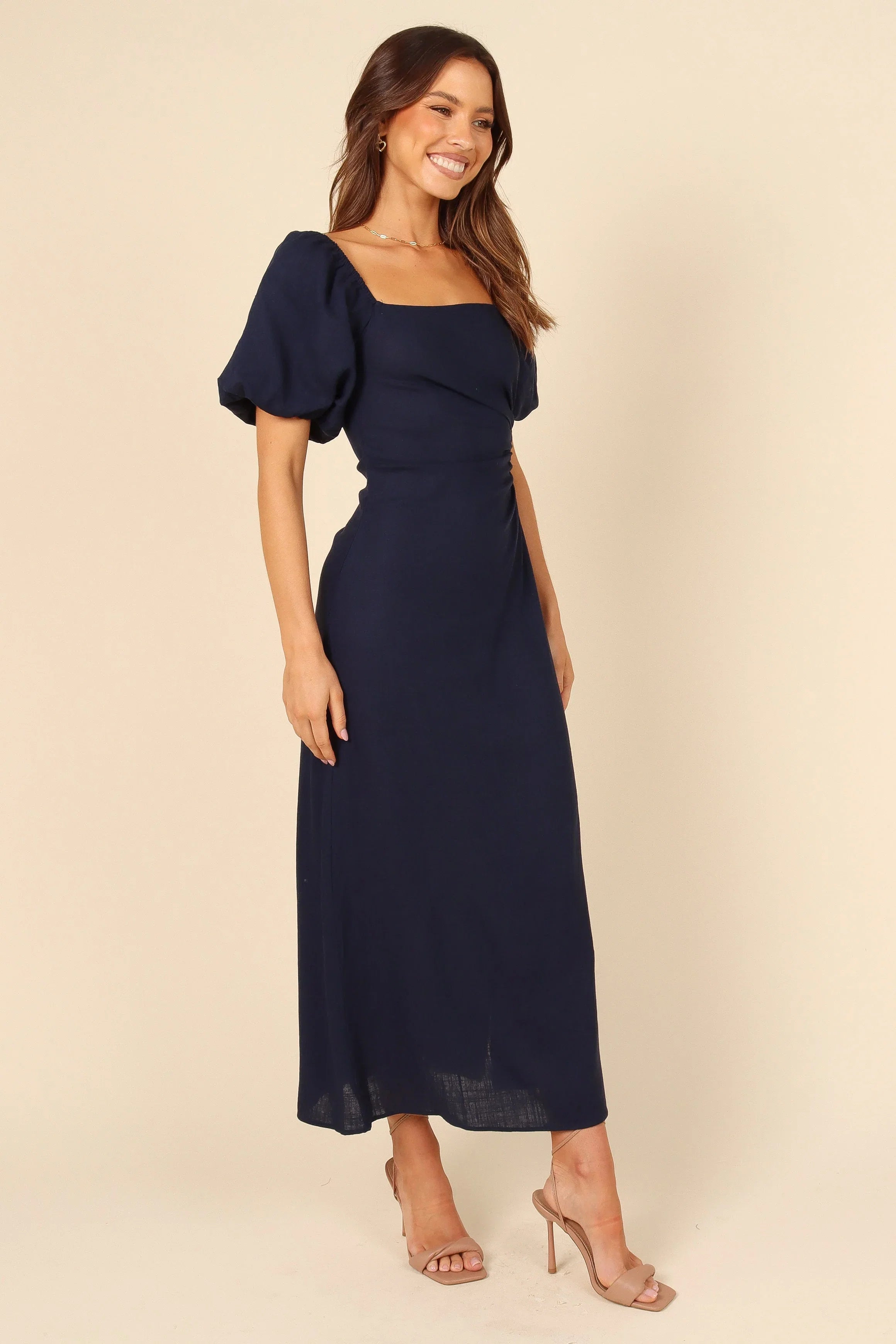 Chloe Cut Out Dress Navy