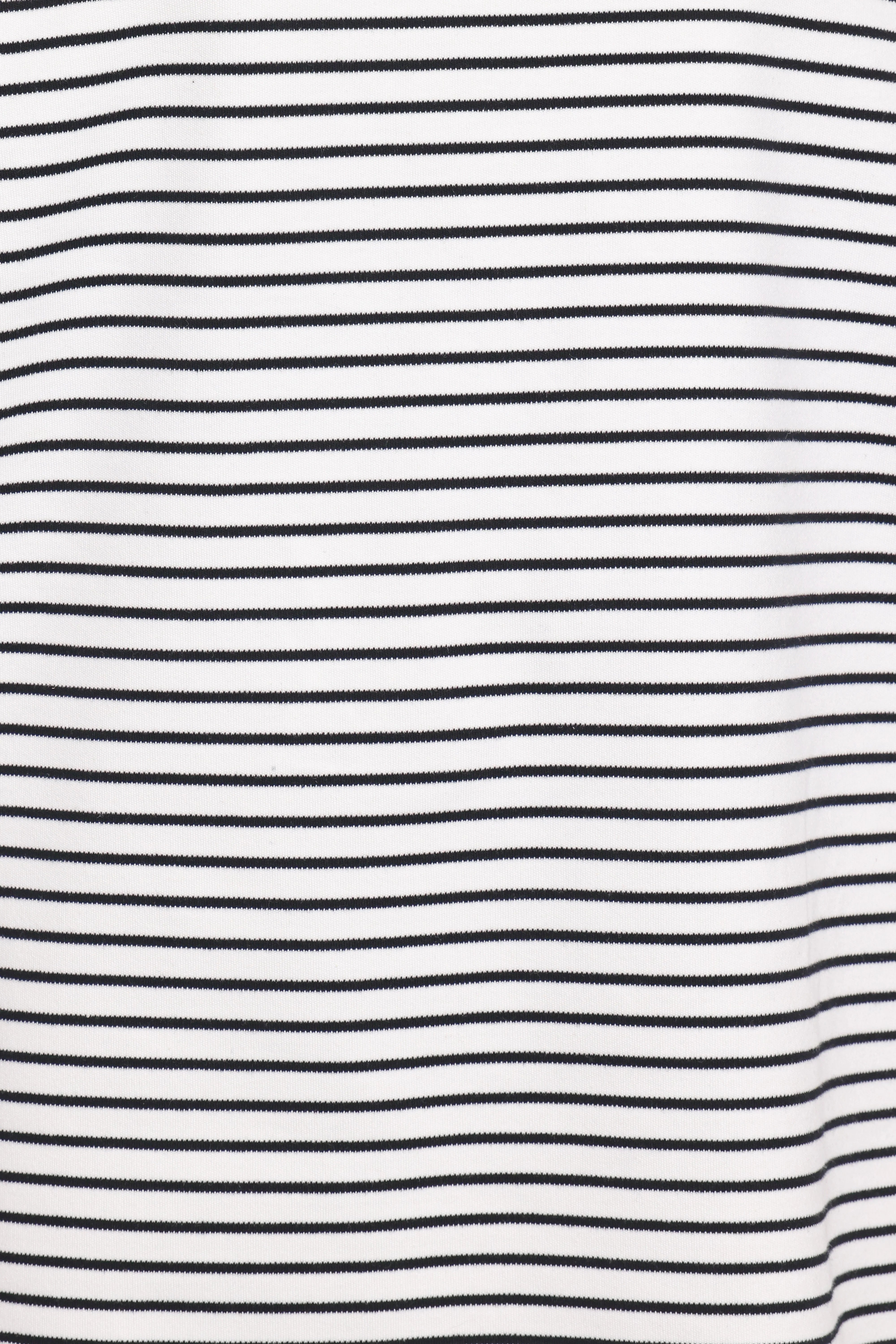 Hellen Stripe Short Set White Black Stripe