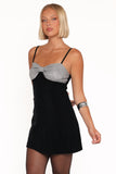 Wendelyn Mini Dress Black