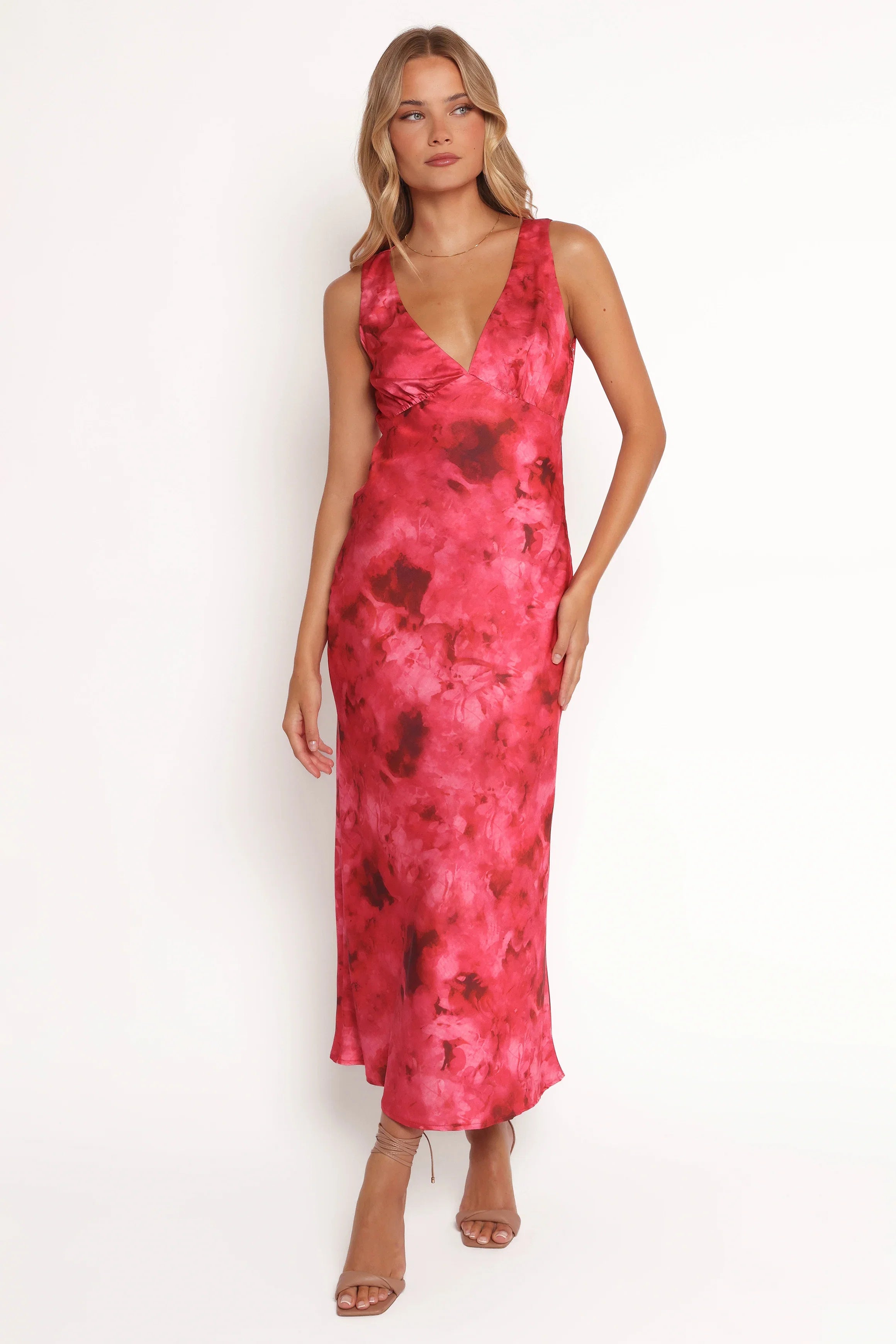 Mirae Maxi Dress Red