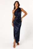 Nadia One Shoulder Maxi Dress Navy