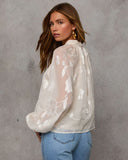 With You Satin Blouse