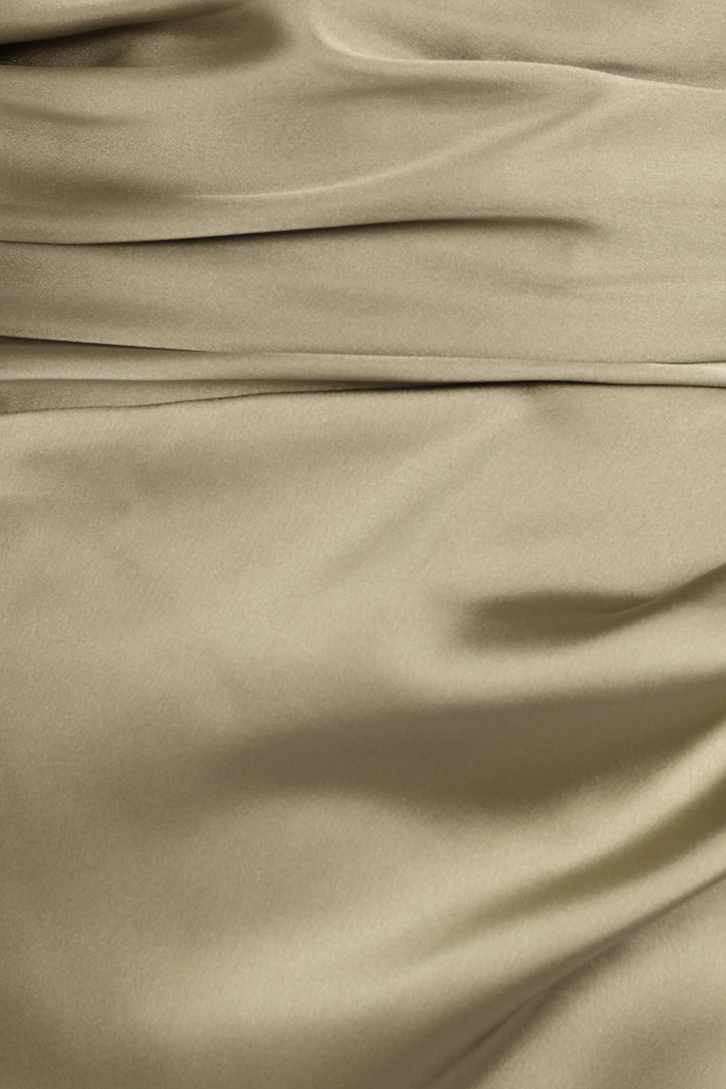 Kara Strapless Maxi Dress Olive