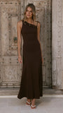 Delow Maxi Dress Brown