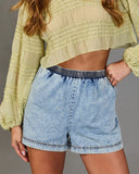 Desert Muse Mid Rise Denim Shorts