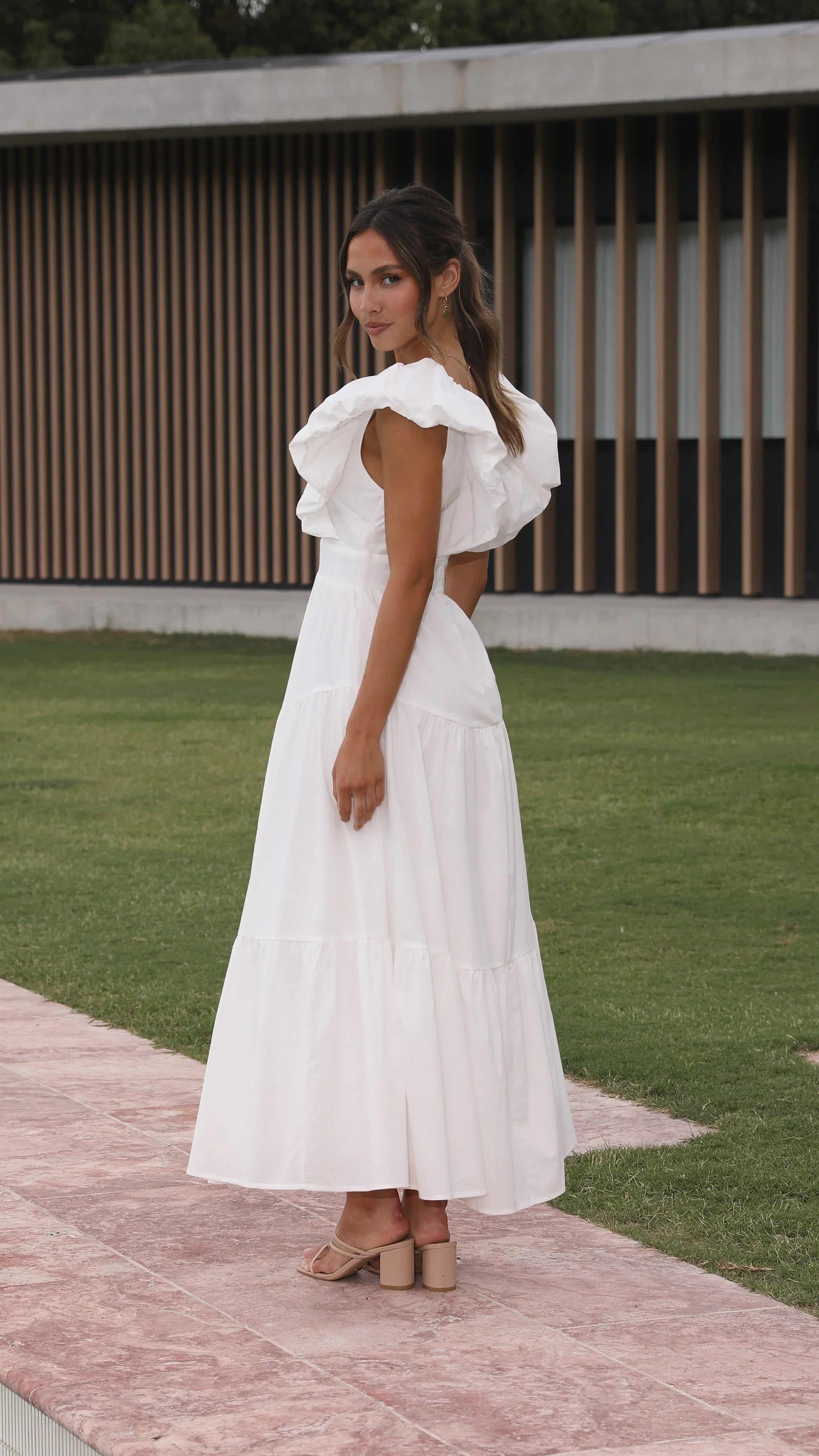 Emma Maxi Dress White