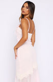 Blissfully Bold Lace Cami Top Pale Pink