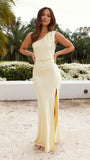 Victoria Maxi Dress Yellow