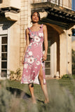Laurel Dress Dark Rose Floral