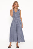 Kirrilee Maxi Dress Blue Stripe
