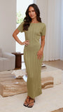 Mari Maxi Dress Sage